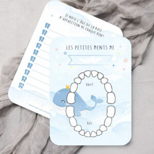 Carte quenottes baleine