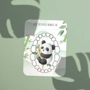 Carte quenottes panda