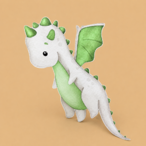 Figurine Baby Dragon 2